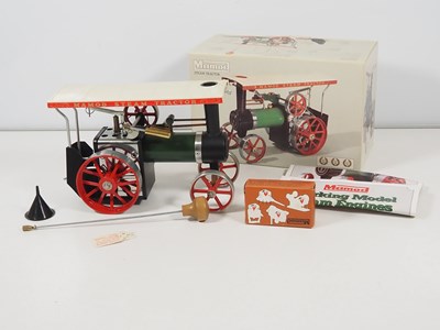 Lot 192 - MAMOD live steam TE 1a steam tractor in...