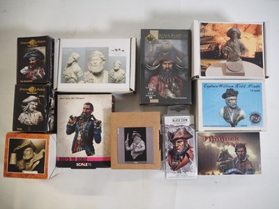 Lot 229 - A raid of resin kits in 1/9 and 1/10 scales...