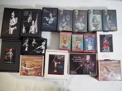 Lot 234 - A platoon of resin military figure kits...