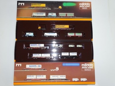 Lot 197 - Z GAUGE MODEL RAILWAYS: A pair of MARKLIN...