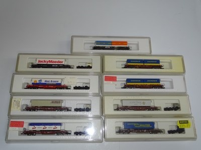 Lot 198 - Z GAUGE MODEL RAILWAYS: A quantity of MARKLIN...