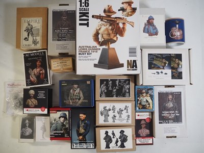 Lot 250 - A large quantity of Military figure kits in...