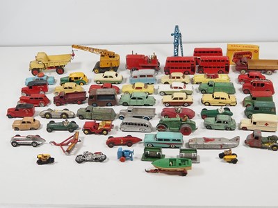 Lot 277 - A large quantity of playworn diecast cars,...