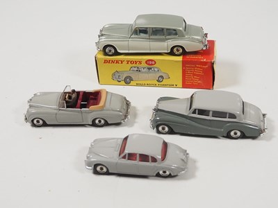 Lot 279 - Posh cars! - A boxed diecast DINKY 198 Rolls...