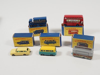 Lot 285 - A group of MATCHBOX diecast vehicles...