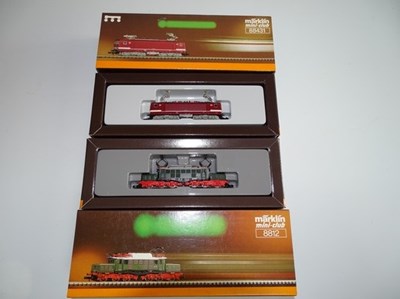 Lot 201 - Z GAUGE MODEL RAILWAYS: A pair of MARKLIN...