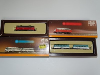 Lot 203 - Z GAUGE MODEL RAILWAYS: A MARKLIN German...