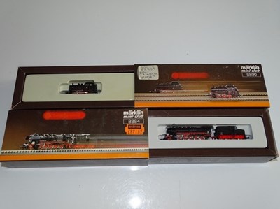 Lot 206 - Z GAUGE MODEL RAILWAYS: A pair of MARKLIN...