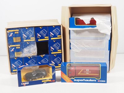 Lot 347 - CORGI - A pair of trade boxes, one containing...