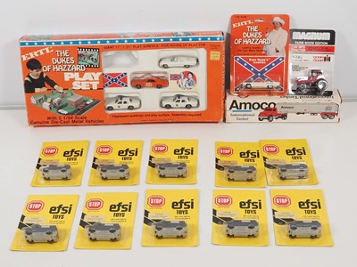 Lot 358 - A group of ERTL diecast vehicles and sets to...