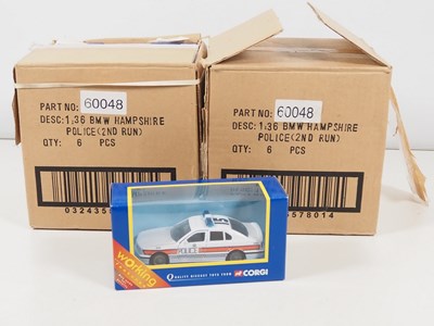 Lot 361 - CORGI - A pair of trade boxes, each containing...