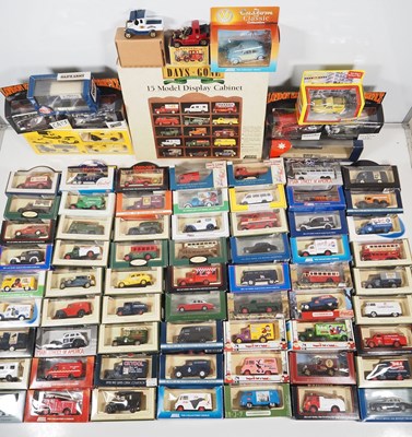 Lot 396 - Diecast cars and vans, mostly by LLEDO,...