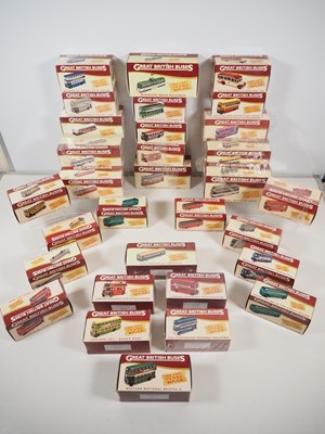Lot 407 - ATLAS EDITIONS - 1:76 scale diecast buses and...