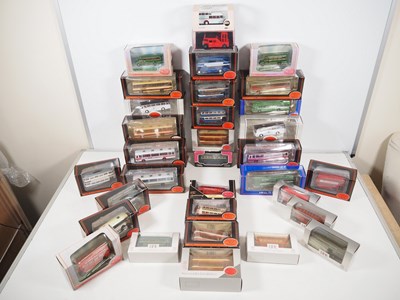 Lot 408 - 1:76 scale diecast buses and trams by EFE and...