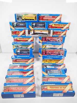 Lot 440 - CORGI SUPERHAULERS diecast lorries - VG/E in...