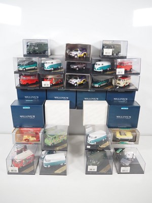 Lot 441 - Large group of 1:43 scale diecast cars and...