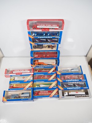 Lot 448 - CORGI SUPERHAULERS diecast lorries - VG/E in...