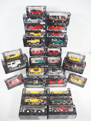 Lot 461 - A group of 1:43 and 1:32 scale diecast cars by...