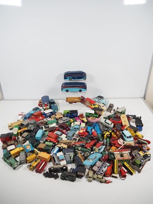 Lot 467 - A large crate of playworn diecast vehicles...