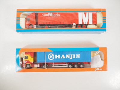 Lot 473 - TEKNO - A pair of 1:50 scale diecast lorries...