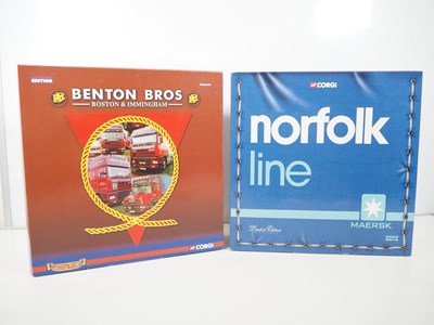 Lot 506 - CORGI - A pair of 1:50 scale diecast...