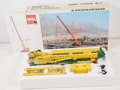 Lot 528 - WSI MODELS - A 1:50 Scale 01-1847 Liebherr LTM...