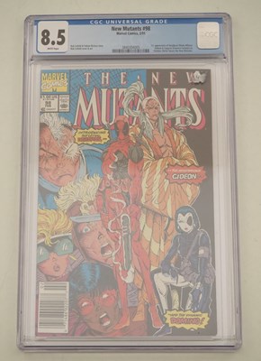 Lot 11 - NEW MUTANTS #98 (1991 - MARVEL) - GRADED 8.5...