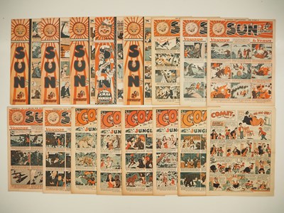 Lot 43 - FITNESS AND SUN #1 to 10 (1947/48 - JB ALLEN)...