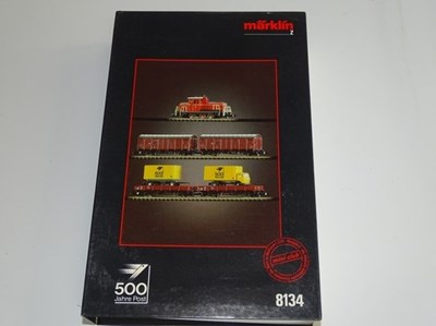 Lot 229 - Z GAUGE MODEL RAILWAYS: A MARKLIN 8134 German...