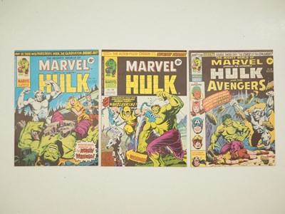 Lot 72 - MIGHTY WORLD OF MARVEL: HULK #197, 198, 199 (3...
