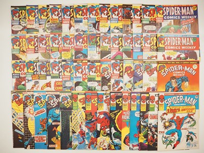Lot 74 - SPIDER-MAN COMICS WEEKLY #48 to 100 (53 in...