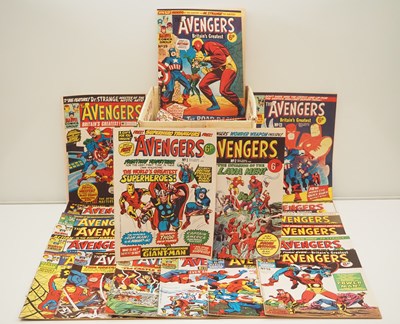 Lot 76 - AVENGERS #1 to 148 (148 in Lot) - (1973/1976 -...