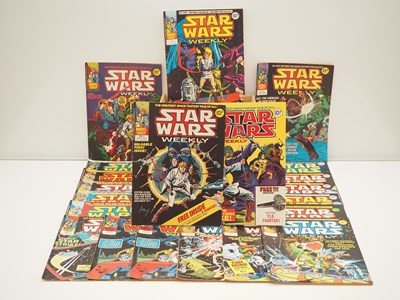 Lot 81 - STAR WARS WEEKLY #1-10, 12, 14-17, 19-28,...