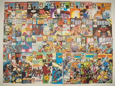 Lot 84 - MARVEL UK LOT (39 in Lot) Includes DEATH'S...