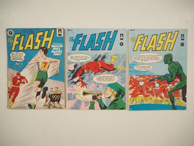 Lot 100 - FLASH (First Series) #3 + (Second Series) #2 &...