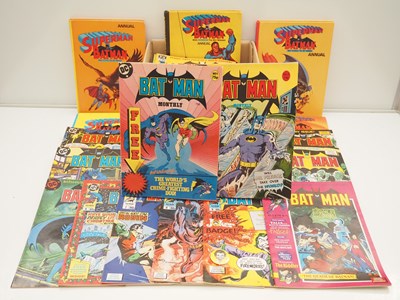 Lot 101 - BATMAN MONTHLY #1-13, 16-54, 56 + BATMAN VOL.2...
