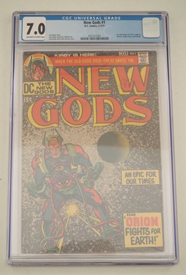 Lot 137 - NEW GODS #1 (1971 - DC) - GRADED 7.0 (FN/VFN)...
