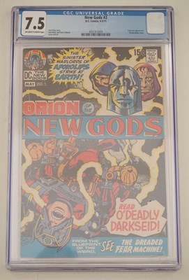 Lot 138 - NEW GODS #2 (1971 - DC) - GRADED 7.5 (VFN-) by...