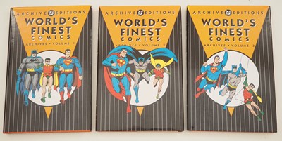 Lot 153 - WORLD'S FINEST ARCHIVE EDITIONS VOL.1, 2, 3 (3...