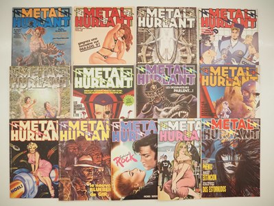 Lot 174 - METAL HURLANT #17, 19, 21, 28, 31-33, 35-36,...