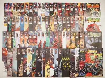Lot 188 - SPAWN #1-71, 73 + SPAWN/BATMAN + BATMAN/SPAWN...