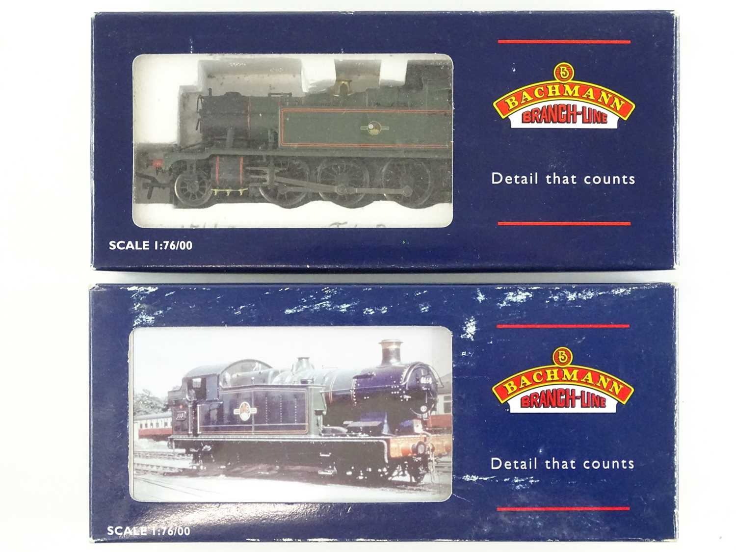 Lot 337 - A pair of BACHMANN steam tank locomotives...