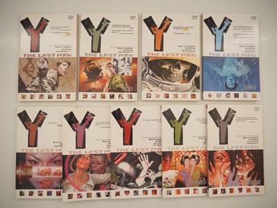 Lot 197 - Y THE LAST MAN TRADE PAPERBACK VOL.1 to 9 (9...