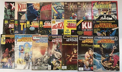 Lot 227 - MARVEL GRAPHIC NOVEL #5, 7, 11, 24, 56, 66(x2),...