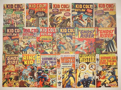 Lot 286 - MIXED MARVEL WESTERN LOT (17 in Lot) -...