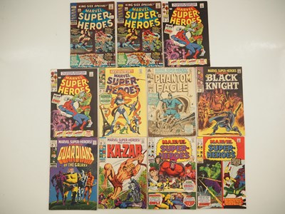 Lot 291 - MARVEL SUPER HEROES #1(x2) + MARVEL...