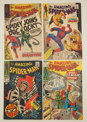 Lot 298 - AMAZING SPIDER-MAN #56, 57, 58, 92 (4 in Lot) -...