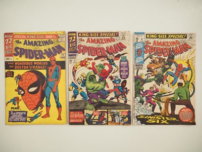 Lot 299 - AMAZING SPIDER-MAN ANNUAL #2, 3, 6 (3 in Lot) -...