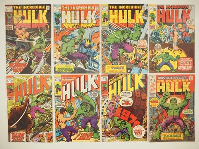 Lot 307 - INCREDIBLE HULK #125-130, 135 + KING-SIZE...