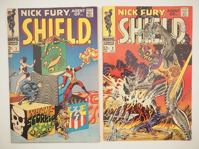 Lot 314 - NICK FURY, AGENT OF SHIELD #1 & 2 (2 in Lot) -...